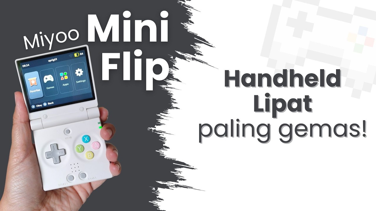 Kecil Banget! Review Miyoo Mini Flip: Handheld Lipat Paling Gemas!