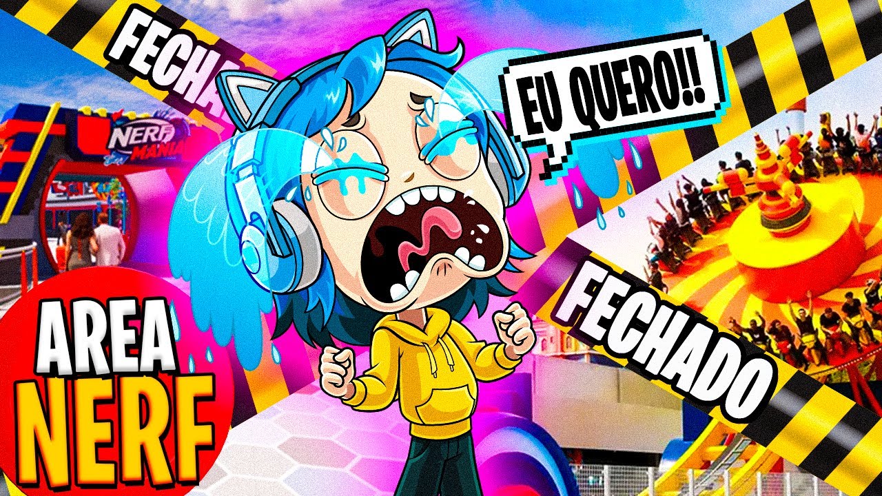 TENTAMOS ENTRAR NA ÁREA NERF DO BETO CARRERO 😭 DEU RUIM!!! ( Alec GO! Vlogs )