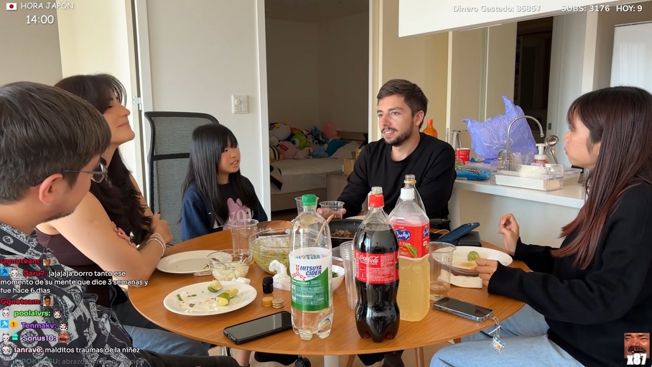 LLEVÉ A MIS JAPONESAS A CASA DE UNA FAMILIA MEXICANA 🇲🇽 (Se descontroló)