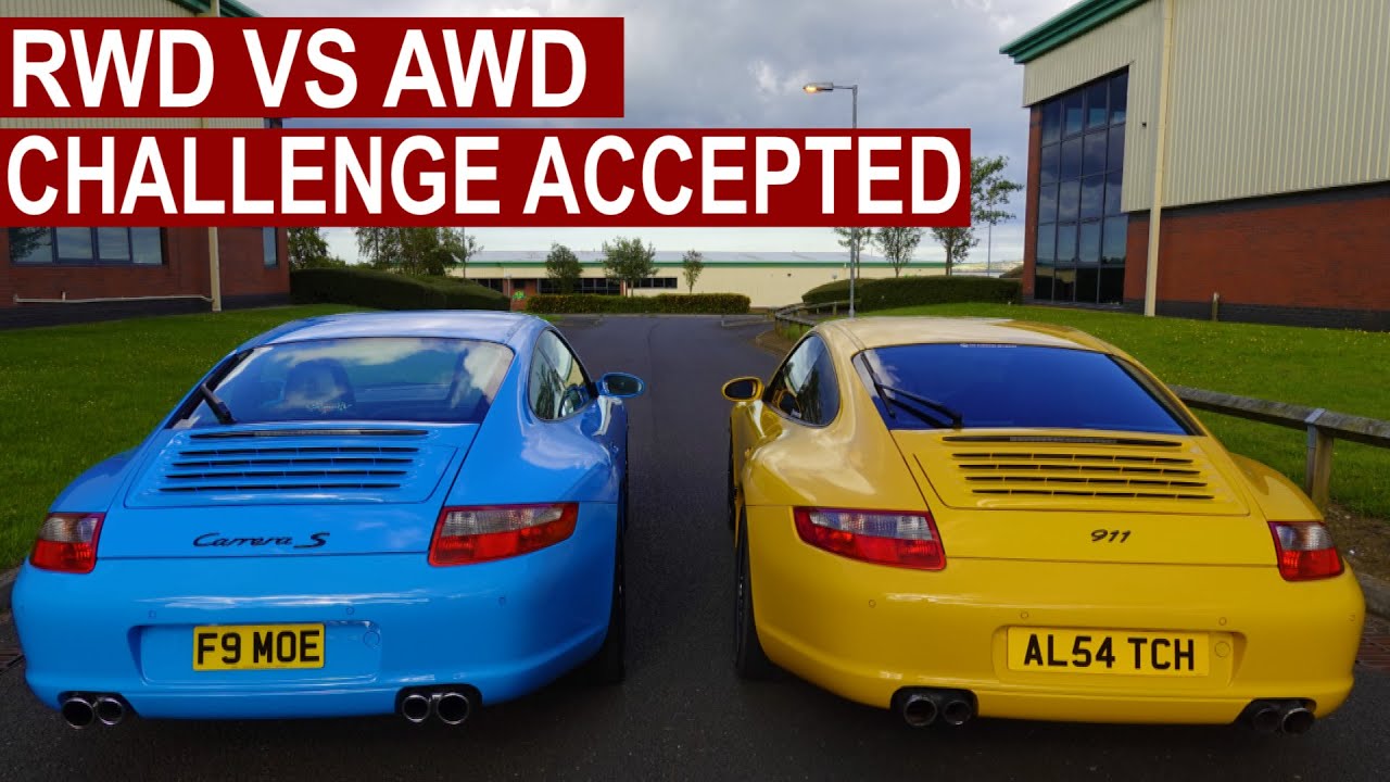 S против 4s 911 RWD против AWD — сравнение Porsche Carrera 997