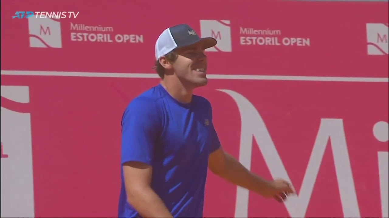 Hot Shot: Untouchable! Heavy Winds Score Opelka An Ace Against Monfils Estoril 2019
