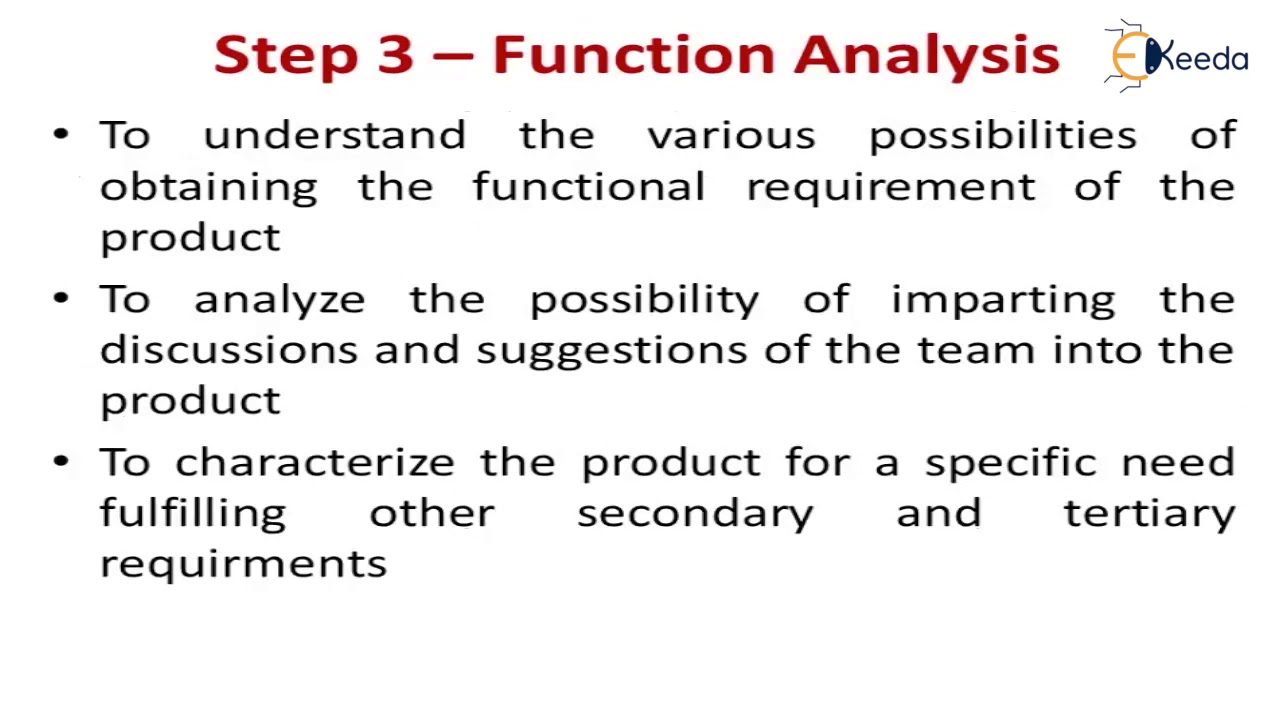 Steps in Value engineering -Value Engineering and Value Analysis - Industrial Engineering