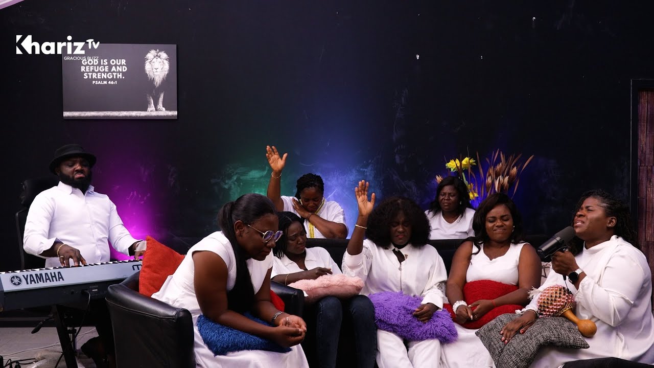 ALL FEMALE CORPORATE LIVING ROOM WORSHIP EXPERIENCE ON KHARIZ TV