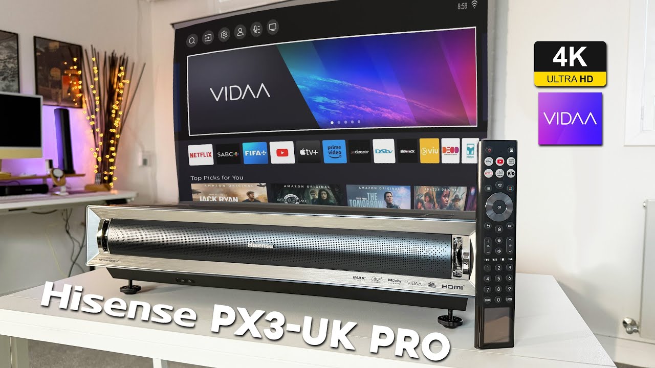 Проектор Hisense PX3-UK Pro 4K UST Tri-Laser — это просто БЕЗУМИЕ! (+ недостатки)