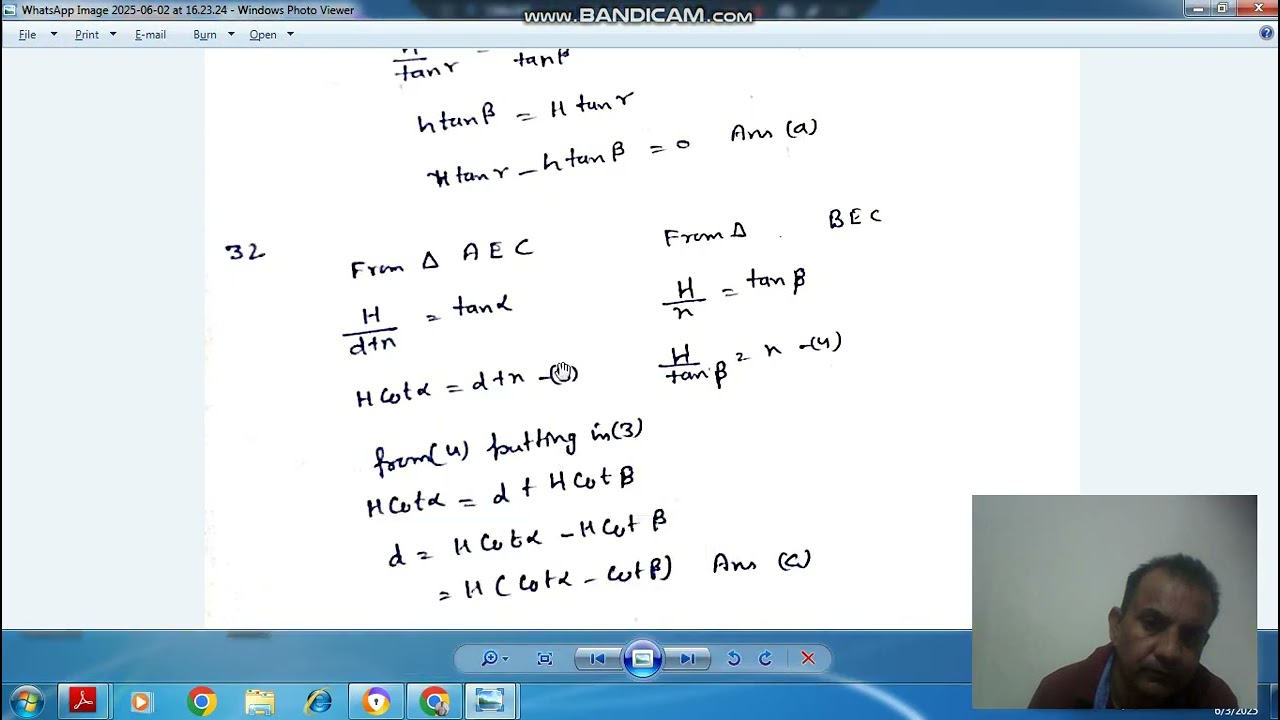 Q31 & Q32 Combined Defense Services (C.D.S) II 2023 Elementary Mathematics