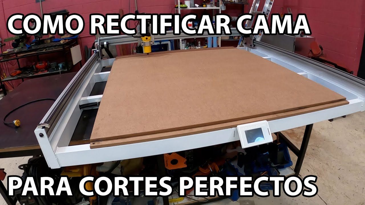 Maximiza la Precisión de tu CNC: Cómo Rectificar la Cama de Sacrificio de MDF