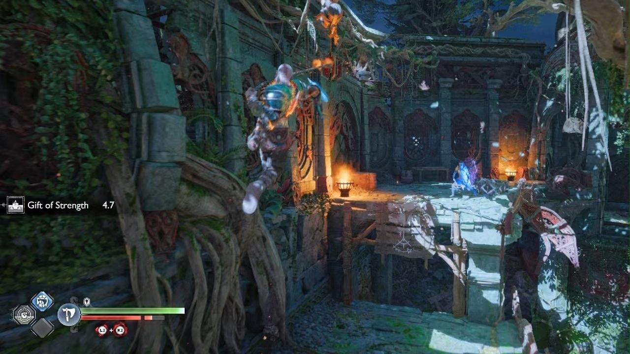 GOD OF WAR RAGNAROK - ABANDONED VILLAGE FIGHT (Give Me God of War Mode)