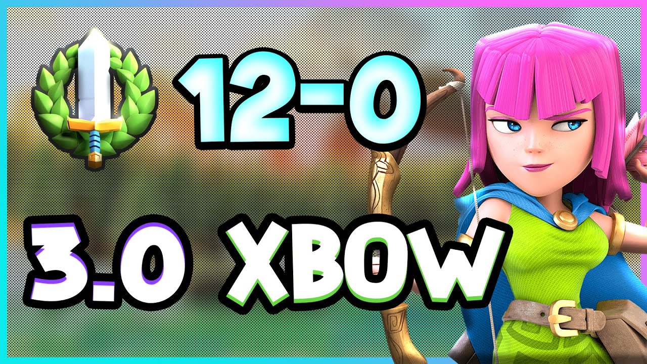 FULL 12-0 Classic Challenge With 3.0 Xbow (#14)! — Clash Royale