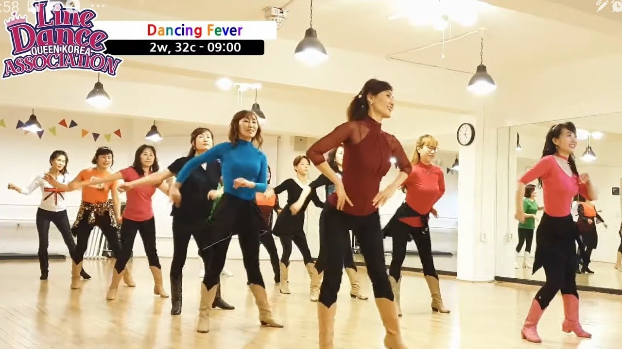 Dancing Fever Line Dance (Improver) Jonas & Gary Demo / 댄싱 피버 라인댄스