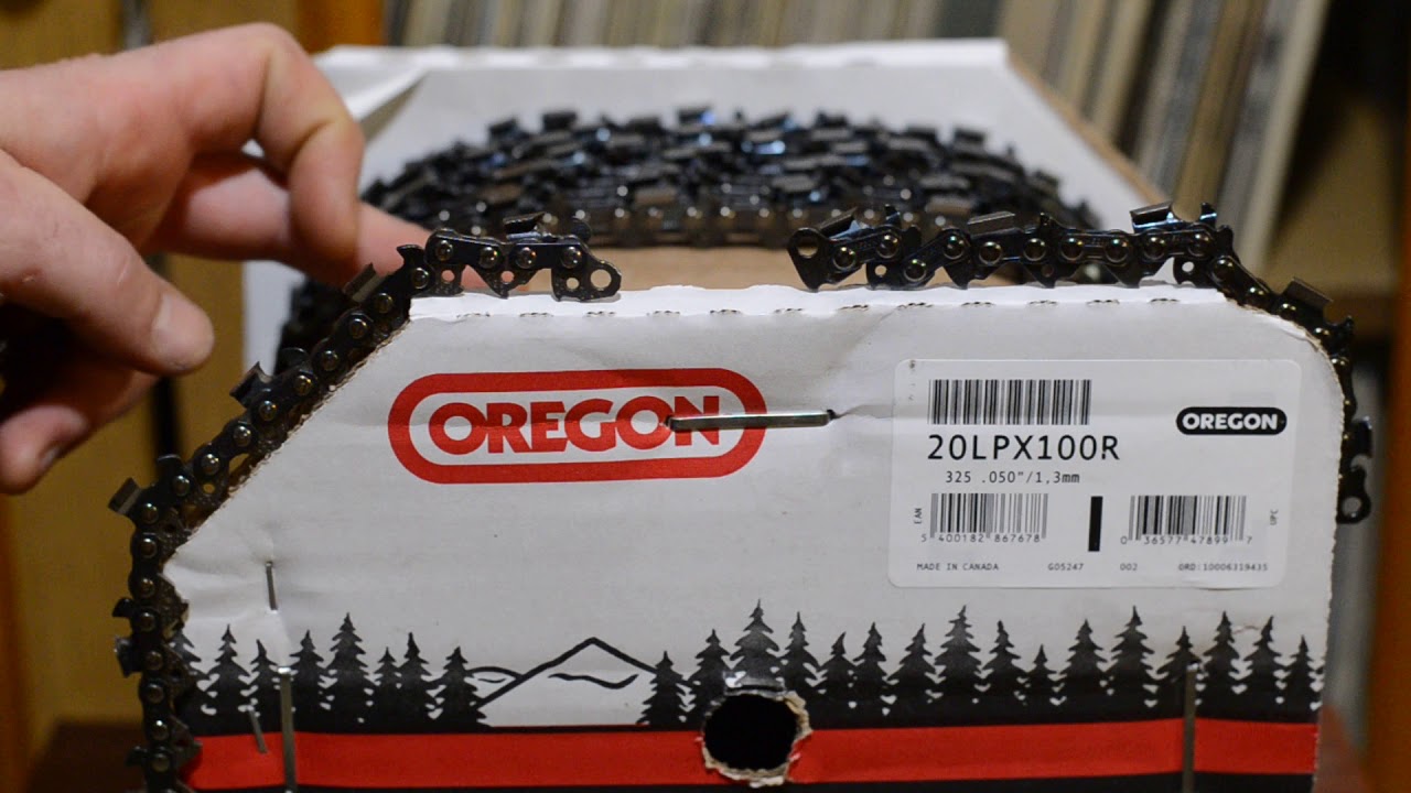 Пильные цепи OREGON 20LPX100R. Отличные цепи!