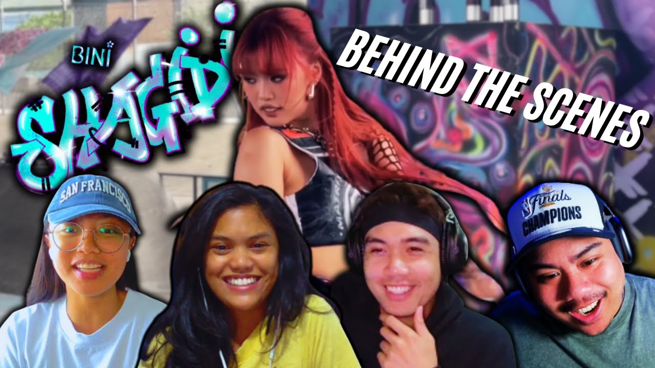 This Shoot was a VIBE!! 🌸♥️ BINI - 'Shagidi’ Official Music Video Behind The Scenes Reaction!