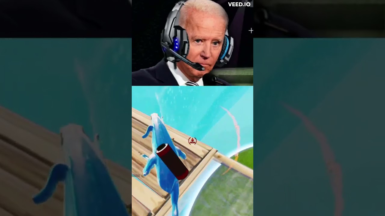 Joe Biden Plays Zone Wars #fortnite #funny #trending #presidentsplay #joebiden #fortnite #gaming