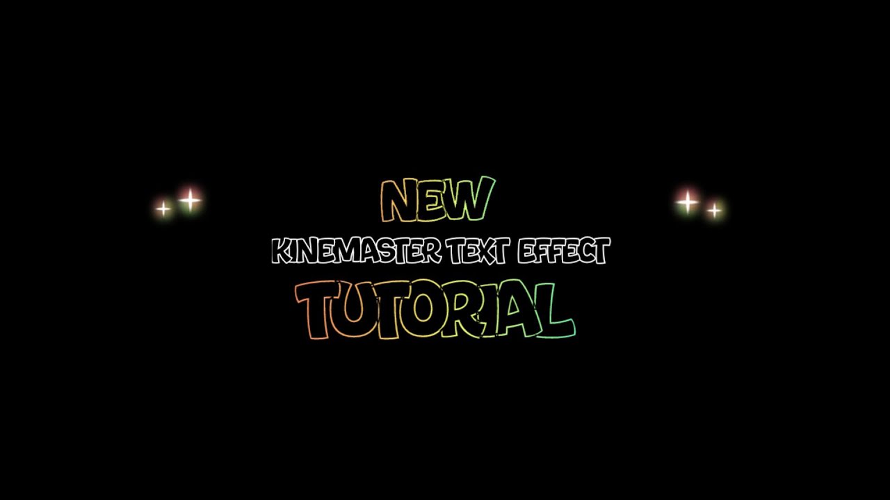 KINEMASTER TEXT EFFECT TUTORIAL PART 27 - @RockyEditingWorld