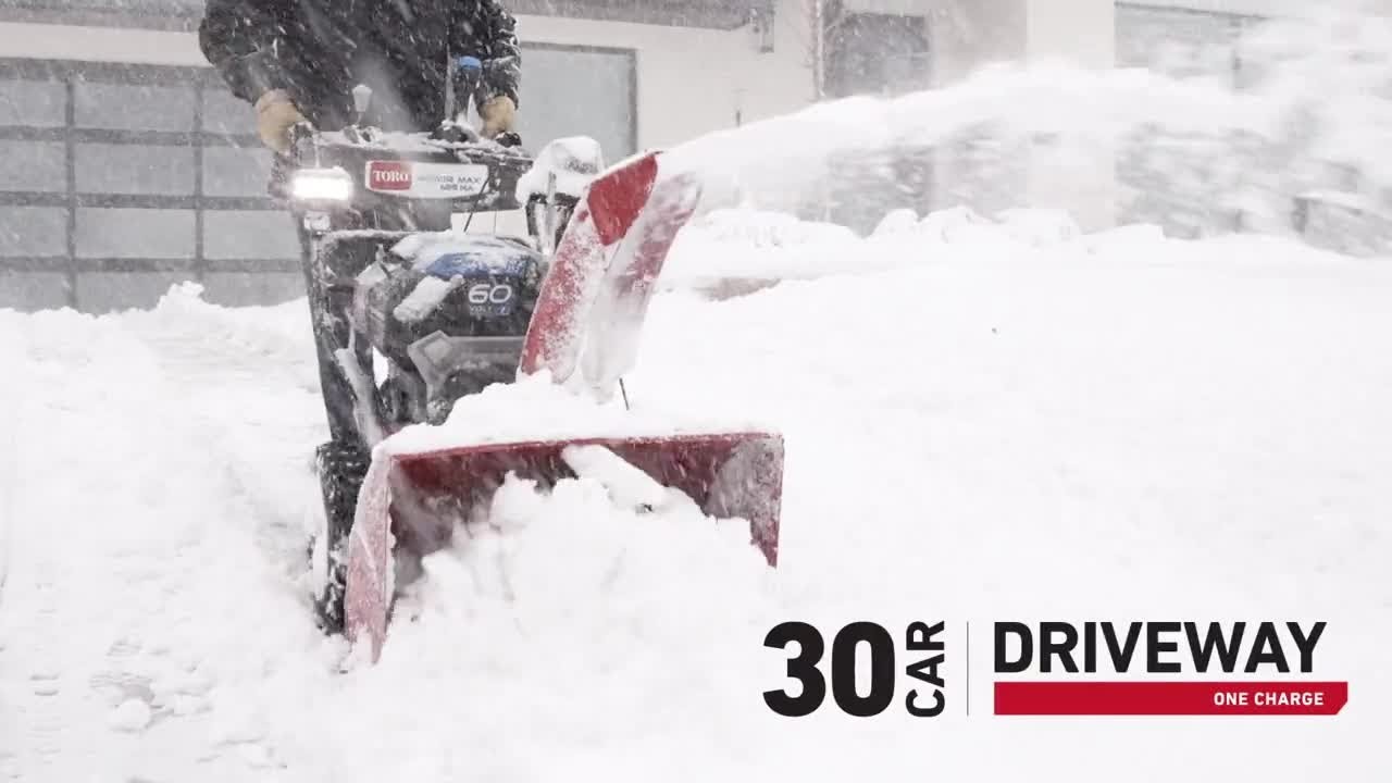 Two-Stage 26-Inch 60V MAX Flex-Force Power Max&reg; | Toro&reg; Snow Blowers