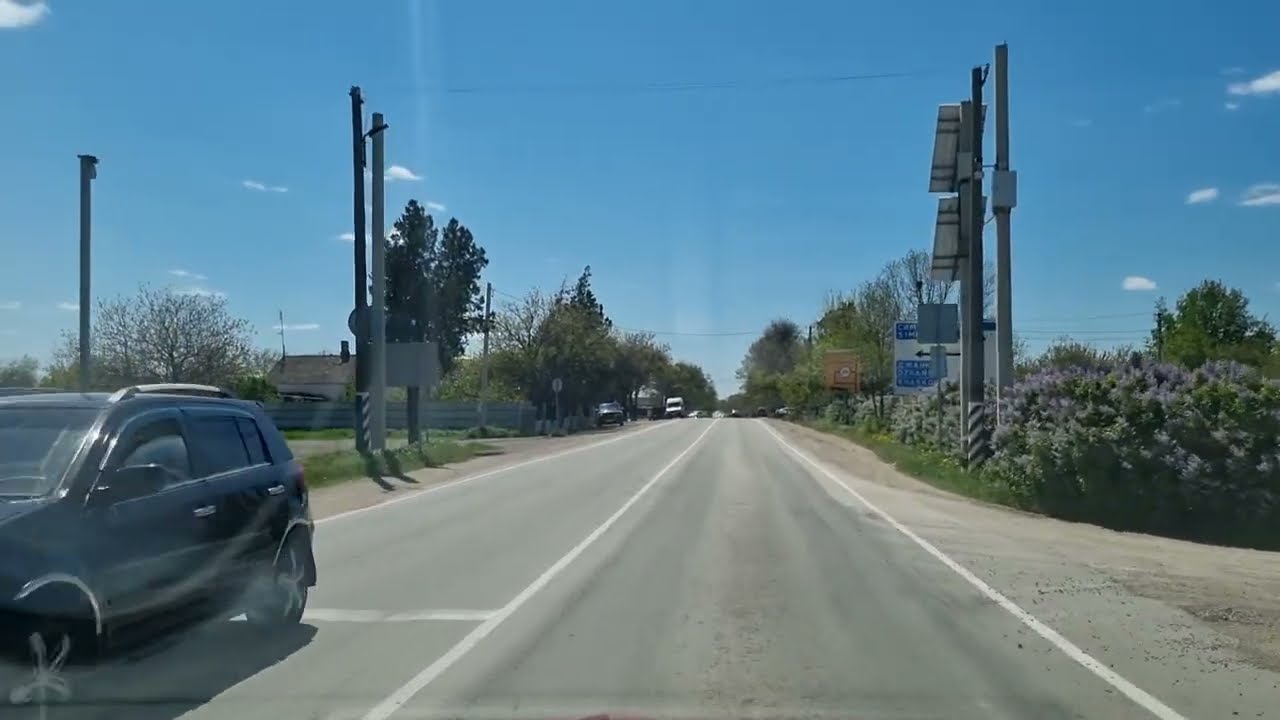 Крым. ПОЕЗДКА на север, ситуация на дорогах