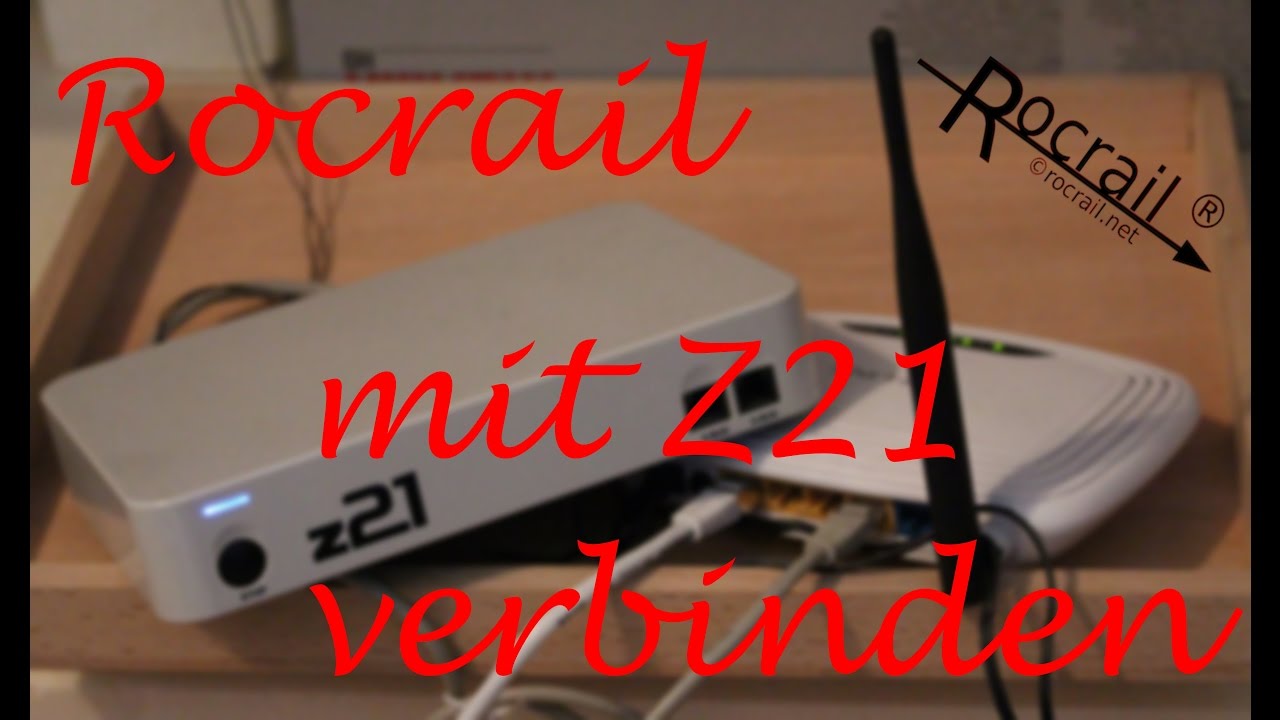 Rocrail & z21: Modellbahn mit Computer steuern (kostenlos) - mit z21 verbinden