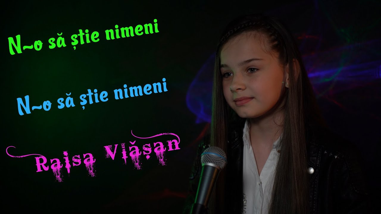 Raisa Vlășan - N-o să știe nimeni. (Cover - Ghiță Munteanu)