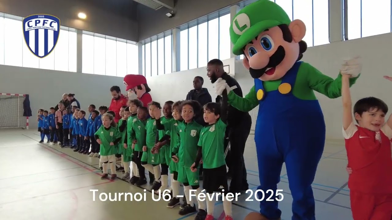 TOURNOI U6 U7 : une journée inoubliable ! à Cergy Février 2025