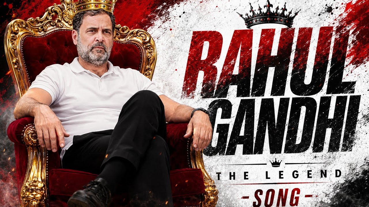 THE LEGEND RAHUL Official Song || Rahul Gandhi Song | Rahul Gandhi On Cockroach Janta Party Song