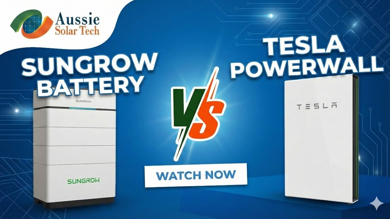 Sungrow Battery vs Tesla Powerwall : Which is Best in Australia?