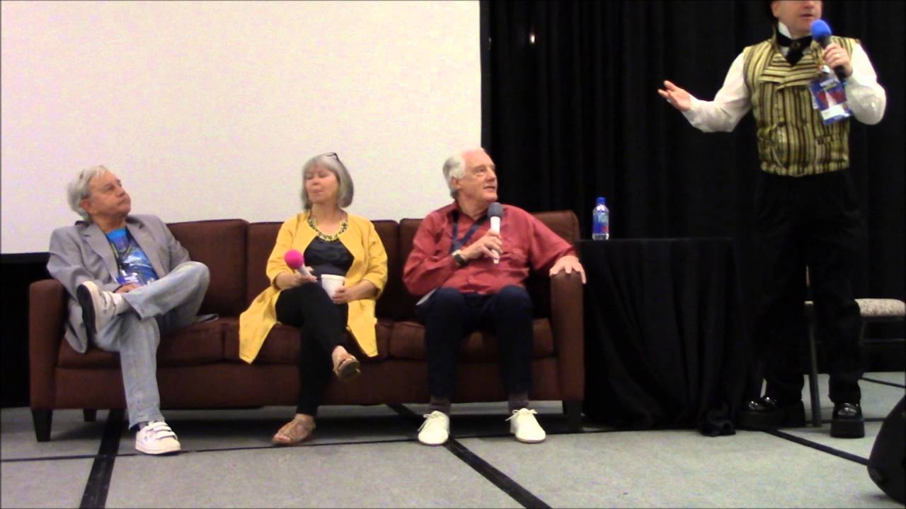 Frazer, Wendy and Richard panel at WhoFest 3.