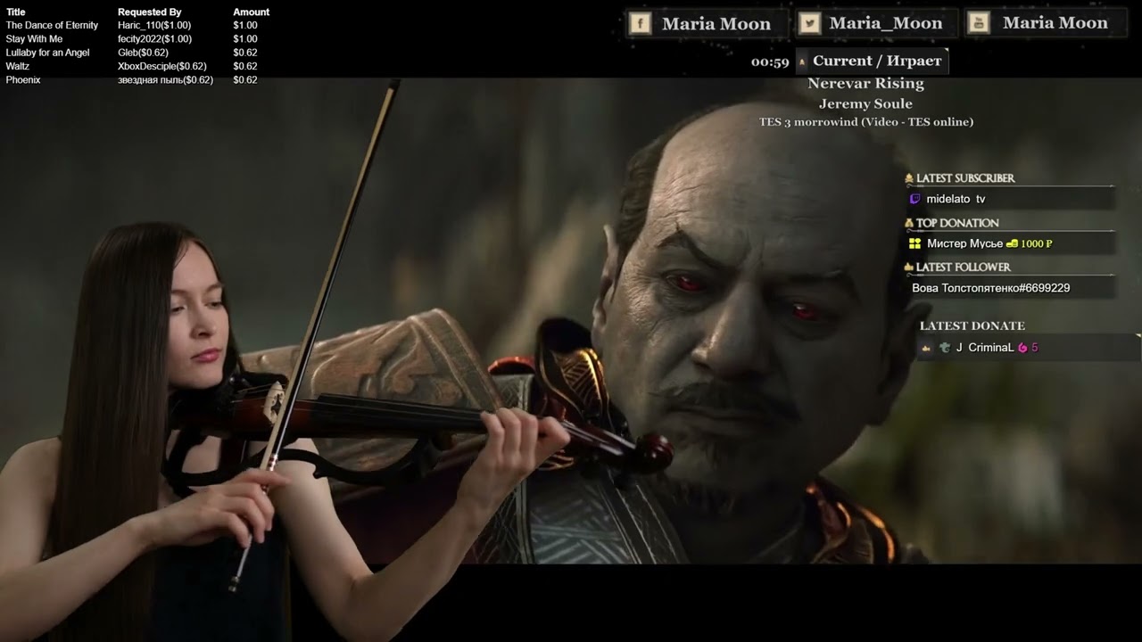 🎻✨ Nerevar Rising (Morrowind Theme) – Скрипичный Кавер | Jeremy Soule | Эпичная Мелодия TES III 🎵⚔️