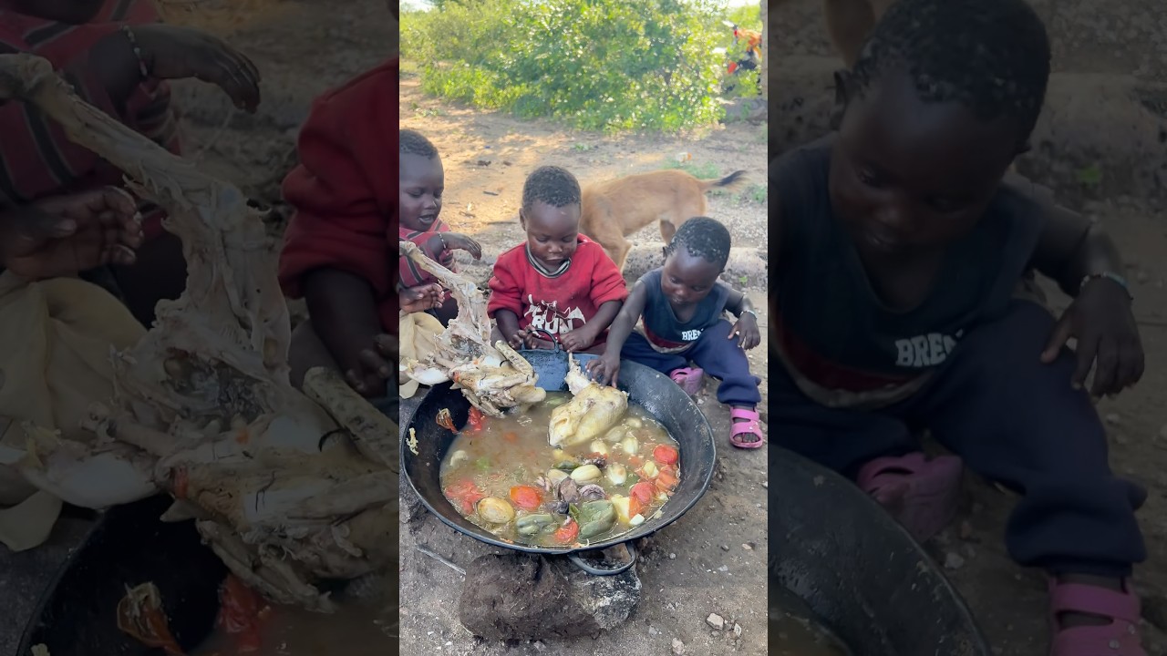Adorable kids 🧒 #nativestyle #africa #africanfood #colonelkkjϟ