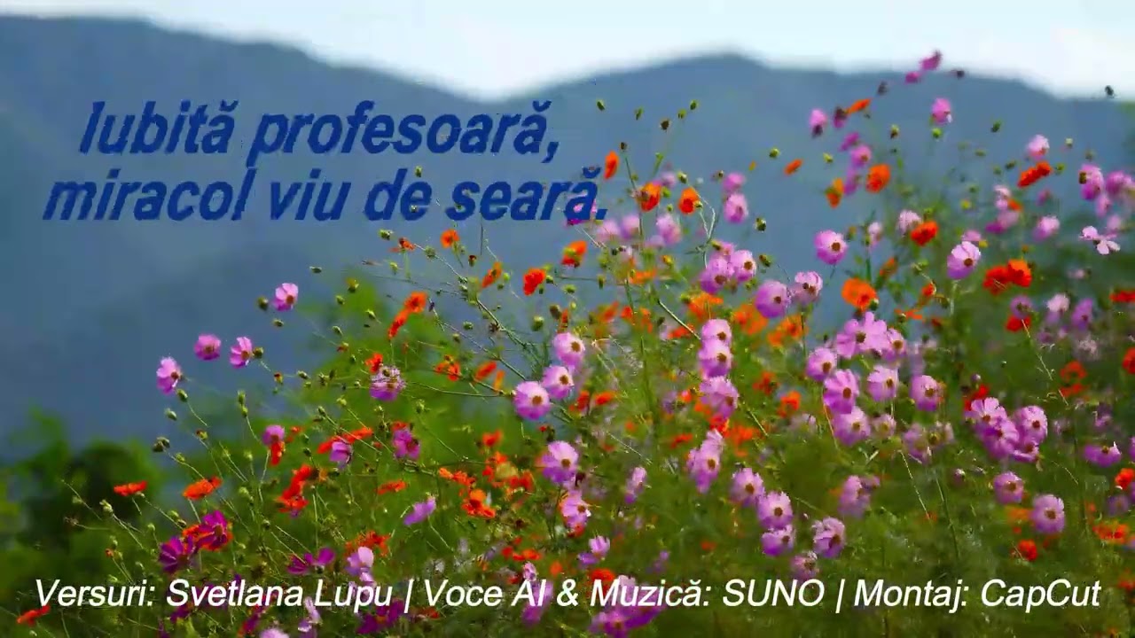 Omagiu pentru profesoare – Poezie și muzică originală