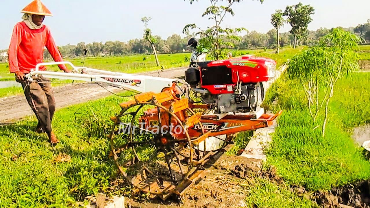 Traktor Quick G3000 Zeva Pit Stop Two Wheel Walking Tractor