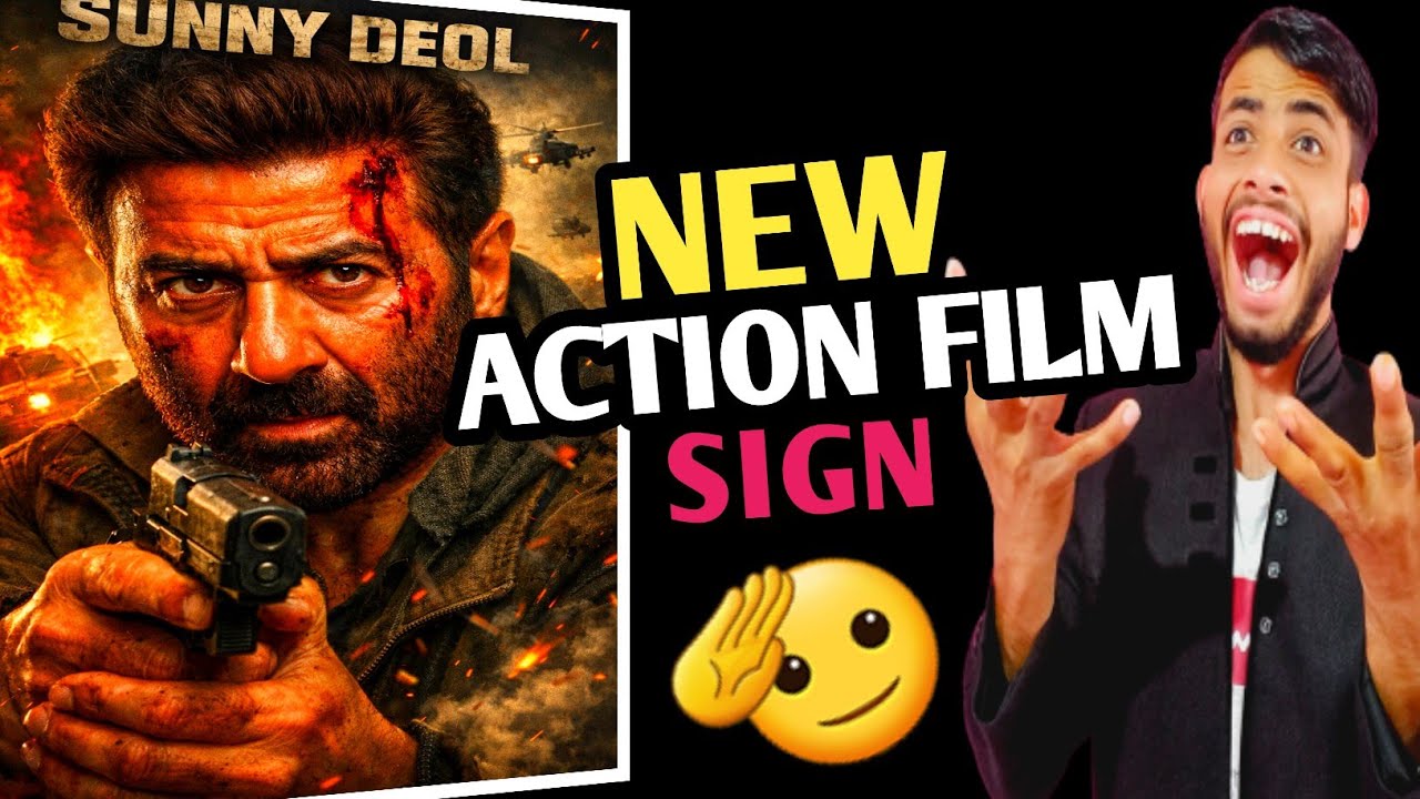 BLASTING ÷ Sunny Deol Sign New Action Film | Sunny Deol 2026 Upcoming Movies | Sunny Deol 