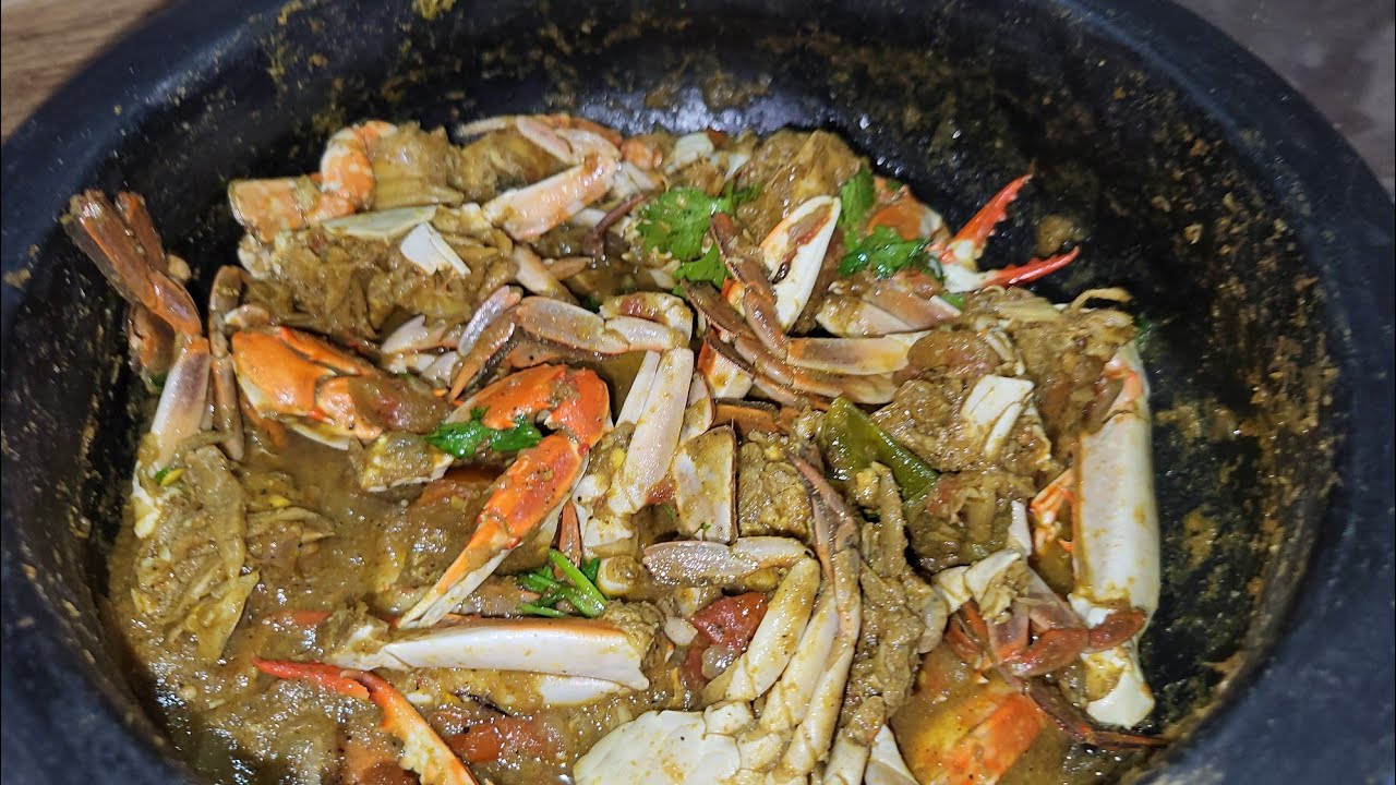 Njandu Curry Recipe | Easy Crab Roast