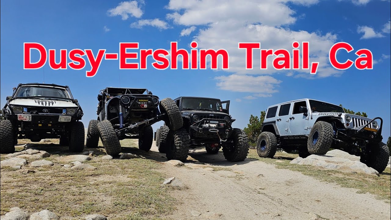 Broke Down on the Dusy-Ershim Trail.