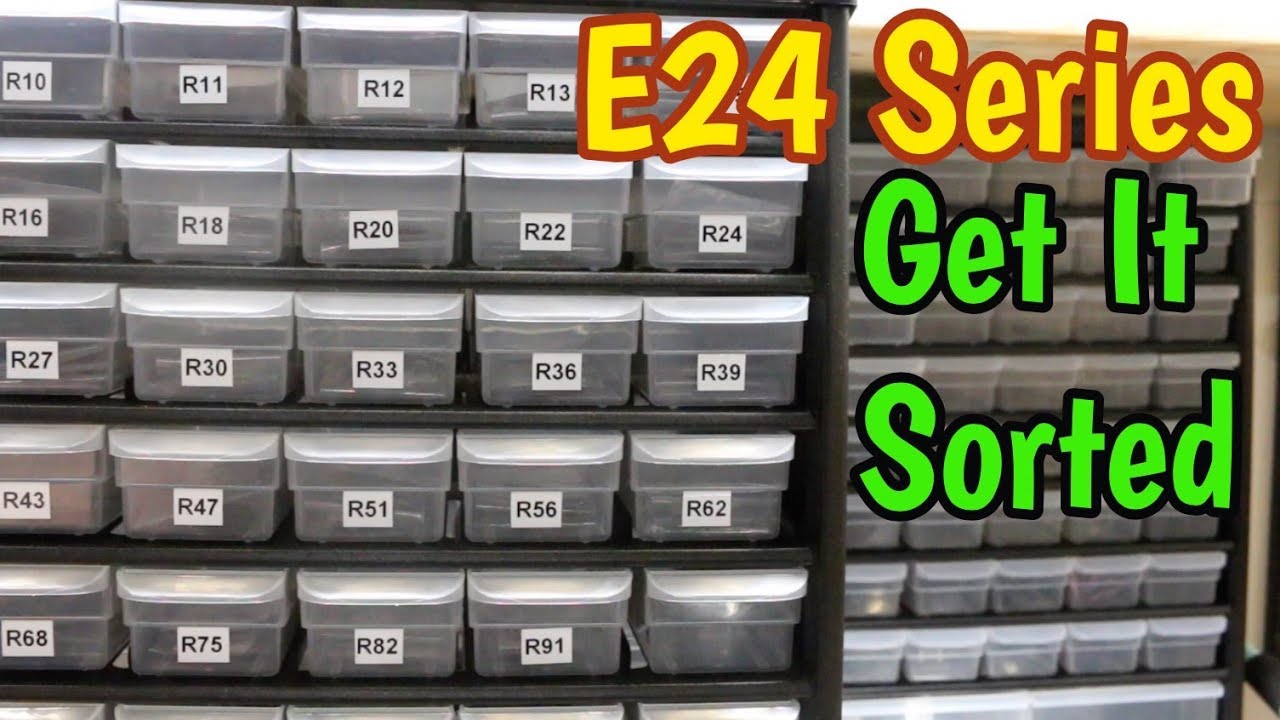 E24 Series of Preferred Numbers - Resistor Sorting