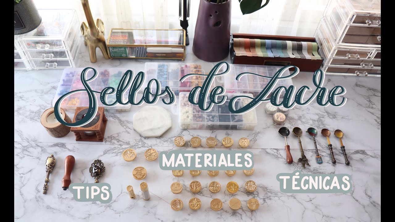 Sellos de Lacre: Cómo hacerlos sin morir en el intento!