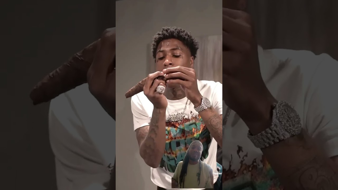 YoungBoy изо всех сил пытается свернуть Backwood 😅😂
