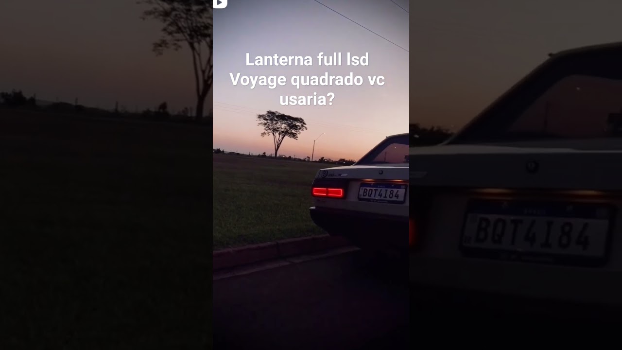 lanterna Full led Voyage quadrado #voyage #voyagequadrado #led #top
