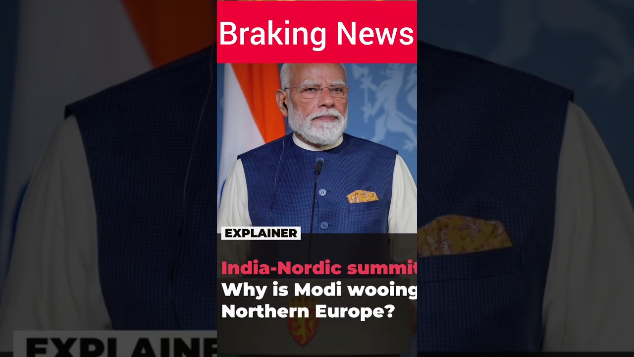 India-Nordic Summit EXPLAINED 🇮🇳🌍 | Why Narendra Modi Is Targeting Northern Europe?