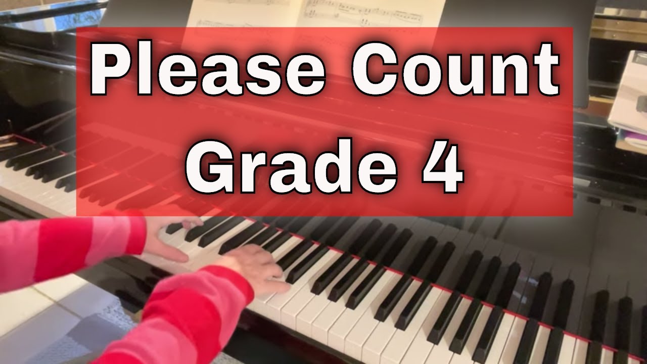 Please Count by Ross Petot  |  Trinity piano grade 4 2021 - 2023 TCL