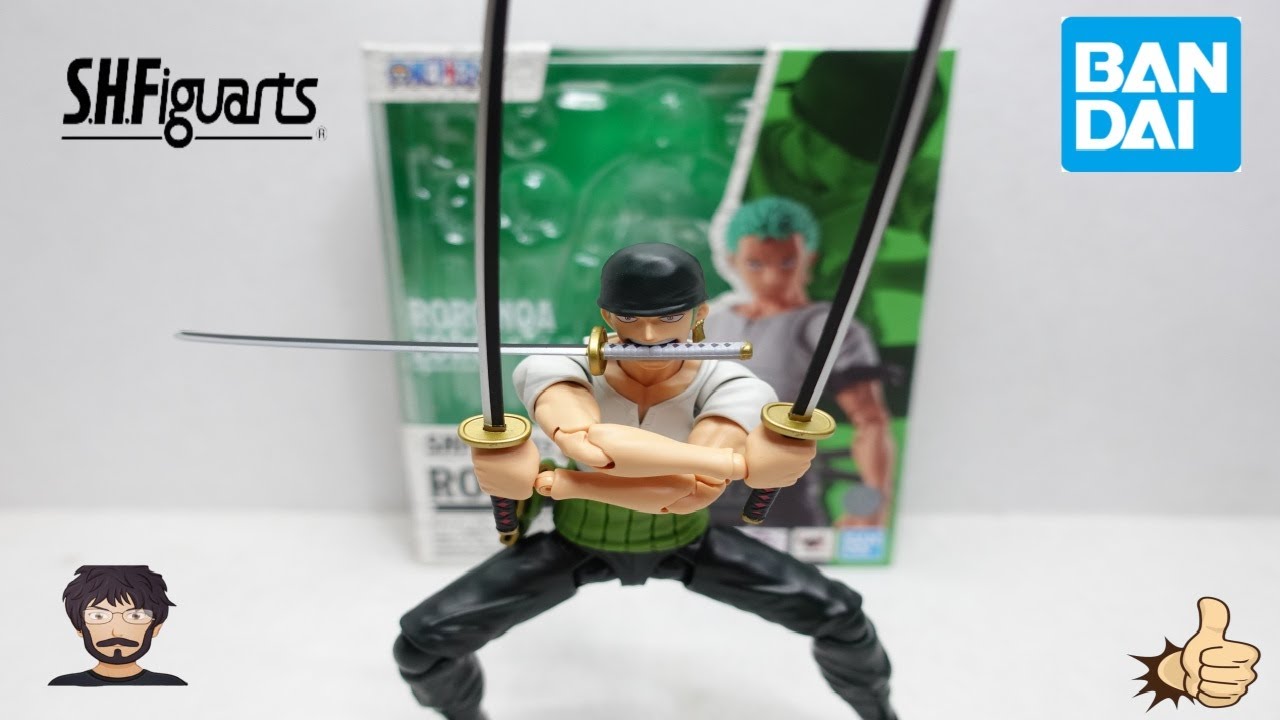 Review Roronoa Zoro Romance Dawn SHF Tamashii Nations Bandai | ESPAÑOL| Q Monitos Review