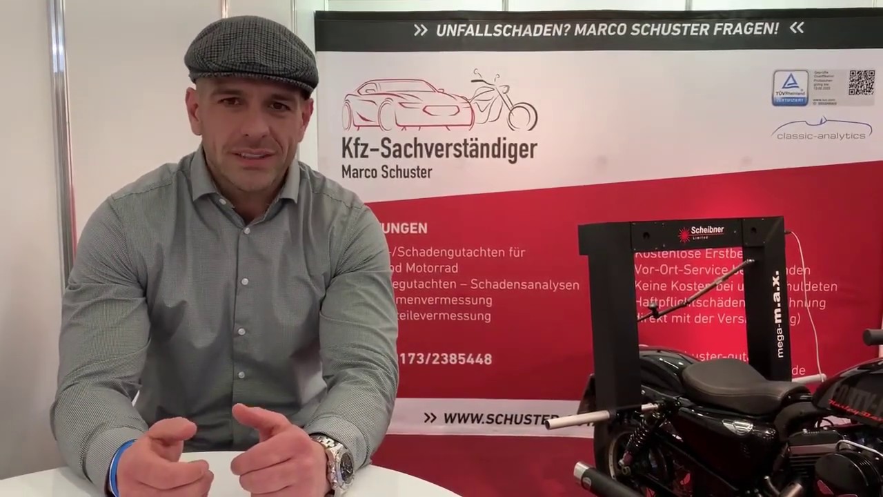 Motorrad-Gutachter München auf der iMOT - Sachverständigenbüro Marco Schuster
