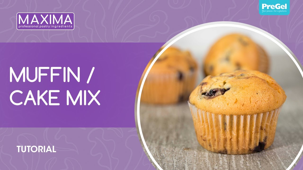 PreGel Maxima Muffin/Cake Tutorial