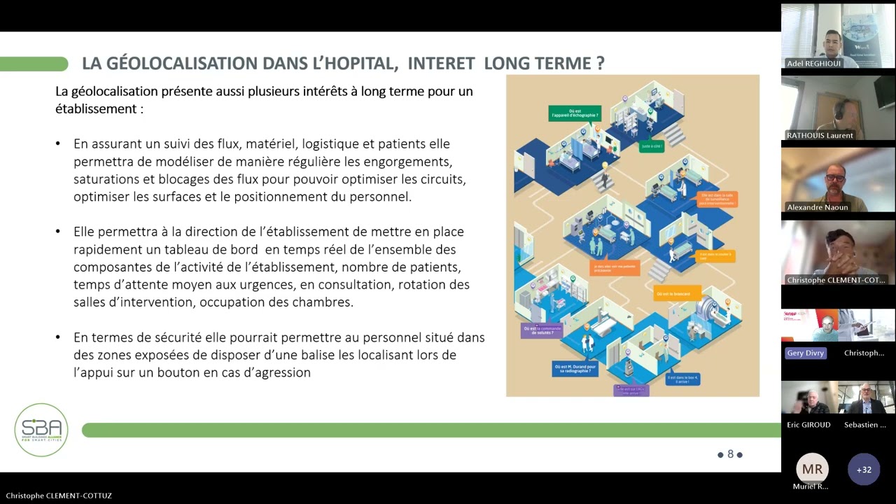 La géolocalisation à l'hôpital : Un projet nécessaire ?｜WEBINAIRE