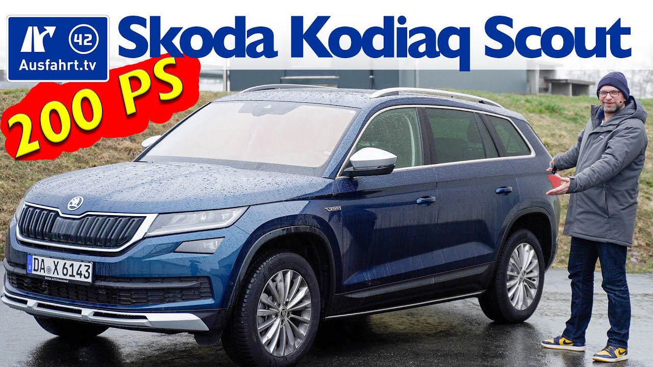 2021 Skoda Kodiaq Scout 2.0 TDI 4x4 DSG 200PS - Kaufberatung, Test deutsch, Review, Fahrbericht