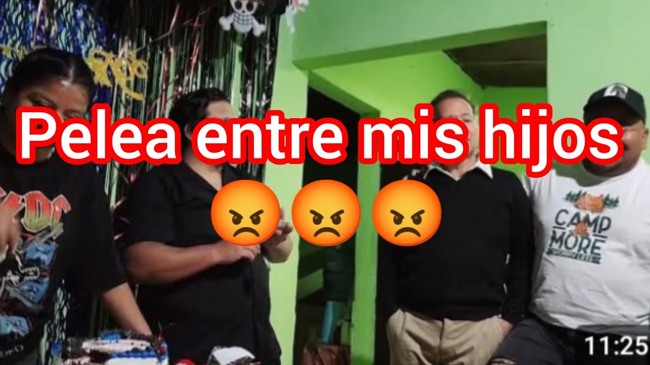 Don Limbar reúne a sus 4 hijos después de tanto tiempo y así reaccionaron todos