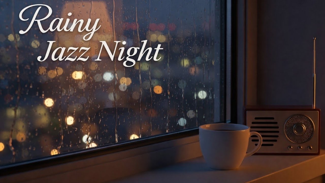 ☔ Rainy Evening Jazz Lounge – Smooth Jazz Music to Sit Back & Enjoy