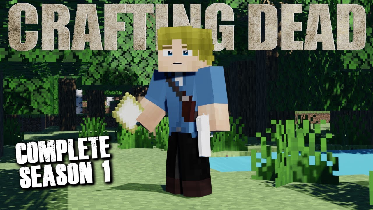 Minecraft Crafting Dead - Season 1 MOVIE!!! (The Walking Dead Roleplay)