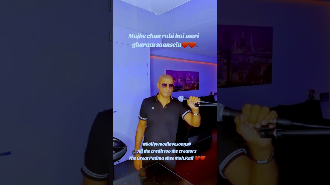 Mujhe chu rahi hai teri gharam sansein live by Rashied