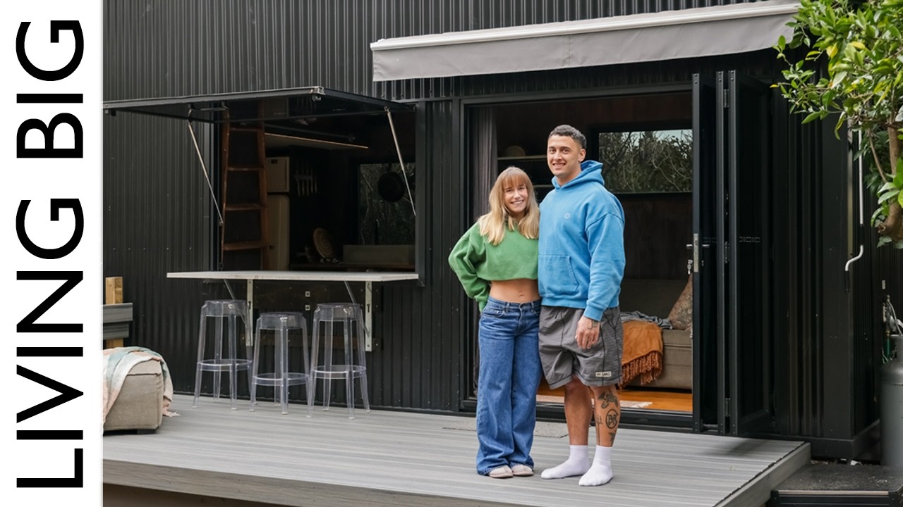 You’d Never Expect This Modern Industrial Tiny Home in the City