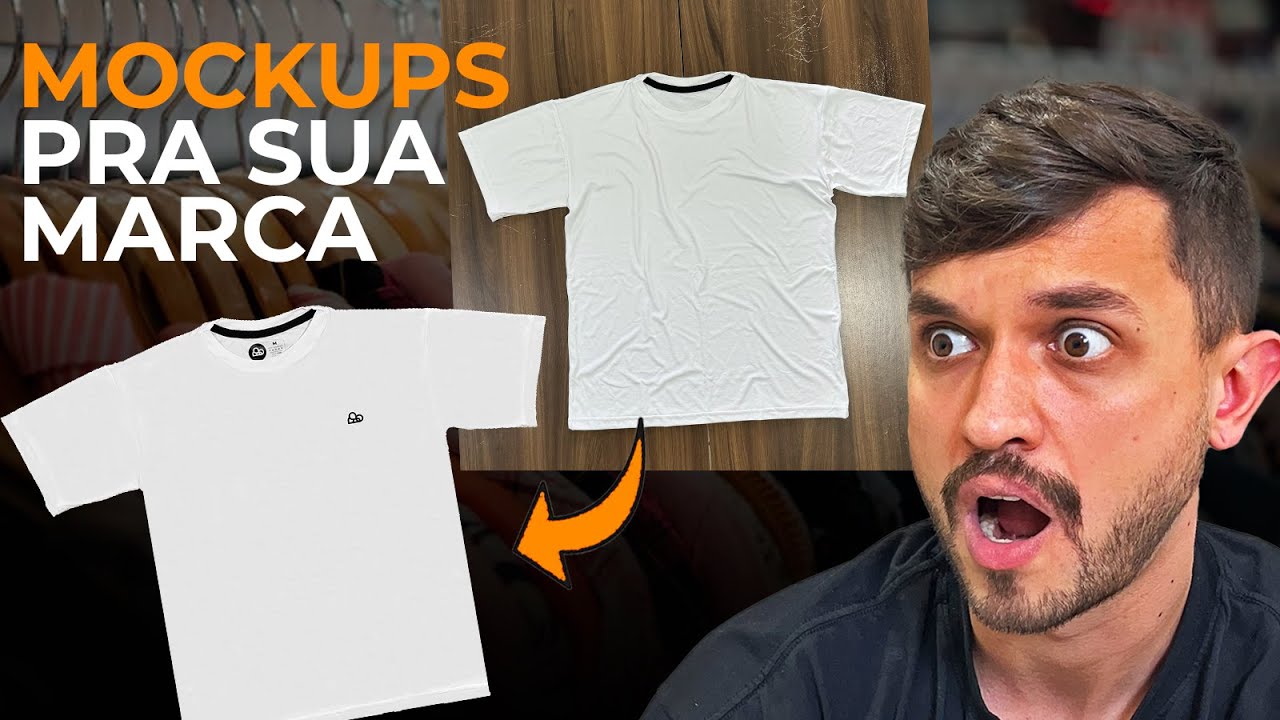 COMO CRIAR MOCKUPS PRA SUA MARCA DE ROUPAS | Na Pr&aacute;tica
