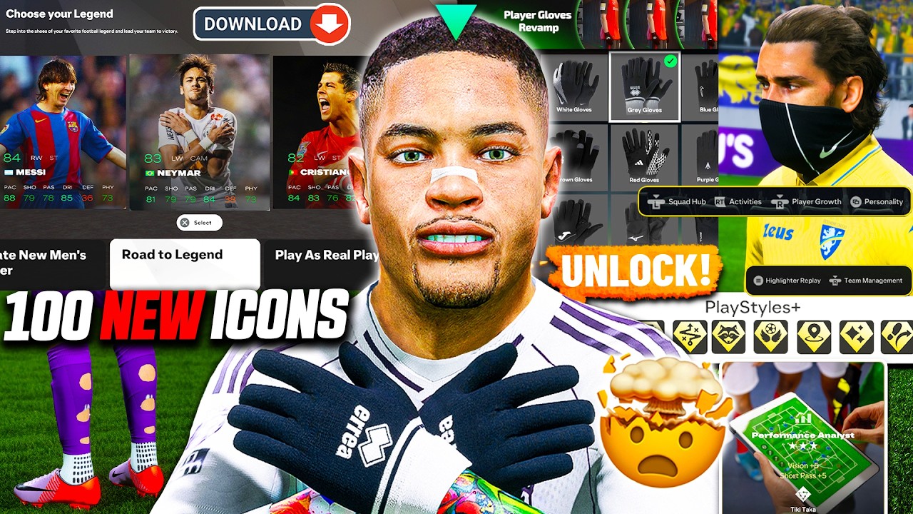 I Downloaded Player Career MODS that’ll Make You Start a NEW Save in FC25...